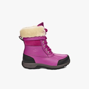 Ugg Butte II CWR Kids All-Weather Boots Pink (5891QECJZ)